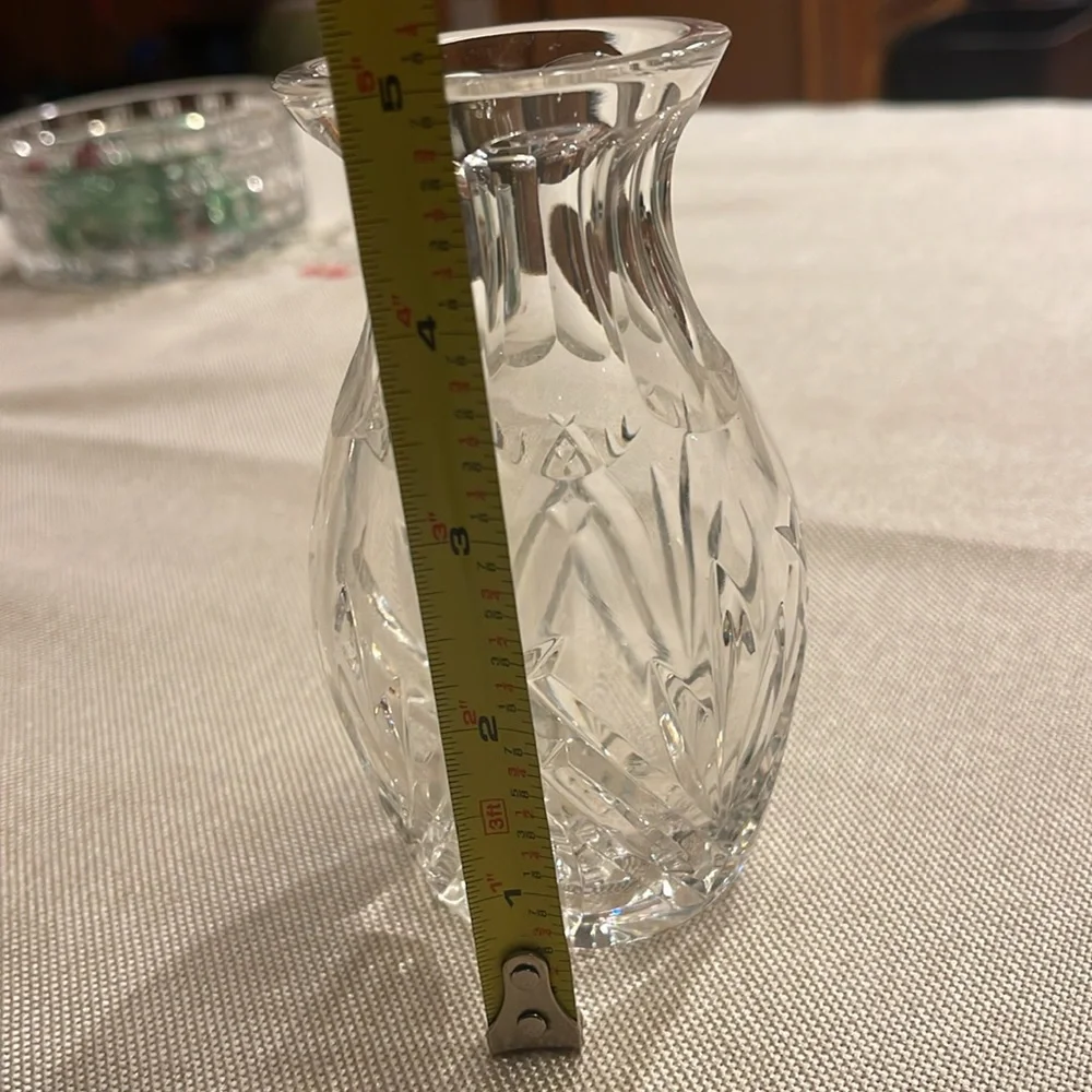 Elegant vintage Waterford Crystal Vase 5” tall stamped